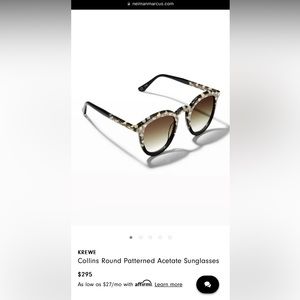KREWE Collins Sunglasses